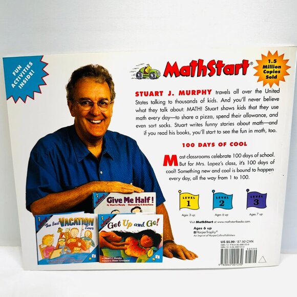 100 Days of Cool (MathStart Level 2) Paperback By Murphy, Stuart J. Brand New - Picture 2 of 3